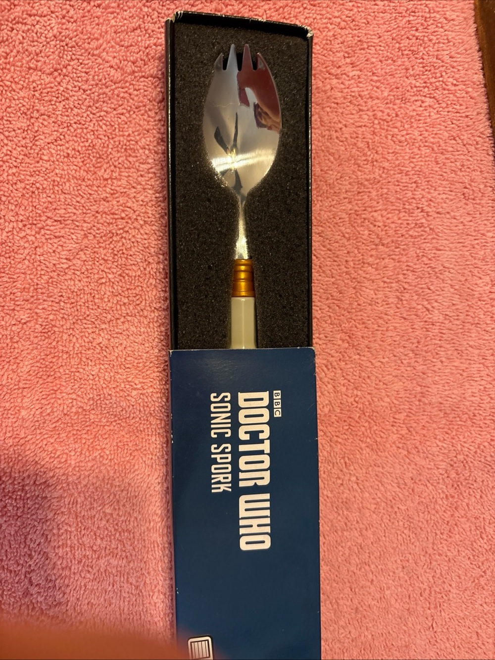 BBC 2015 Doctor Who Sonic Spork, Loot Crate Exclusive. Sonic Screwdriver